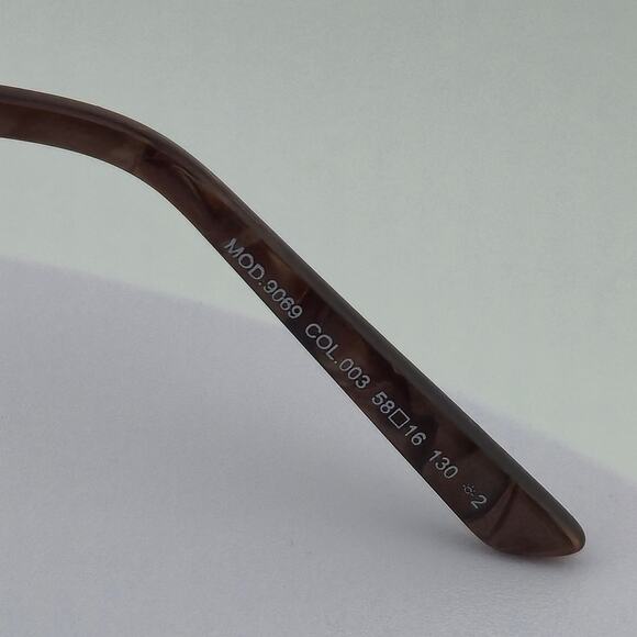 Cazal Sunglasses 9069 003 58-16-130mm Gold Frame Only w/case main image 8
